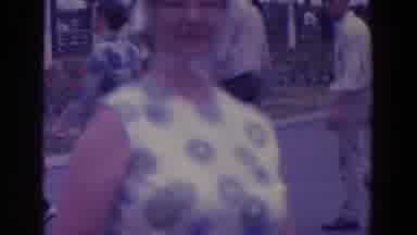 Worlds Fair New York City (1964): Old Footage Of Woman With Banana On The Head