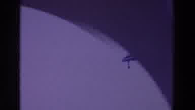 Worlds Fair New York City (1964): View Of Jet Plane Preparing To Land And Small