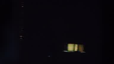 Worlds Fair New York City (1964): A Night Shot Of The Lights Of The Buildings Of A