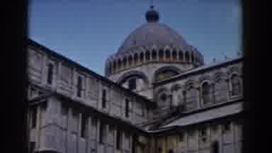 Pisa Italy (1959): Buildings With A Dome-like Top