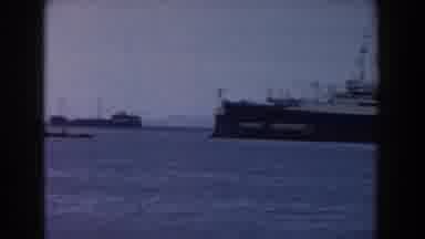 Pisa Italy (1959): Large Ship In Sight