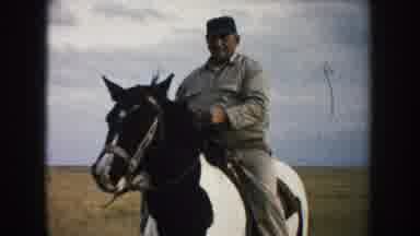 South Dakota (1953): Historic Stockyard And Horseback Riding By Cowboy