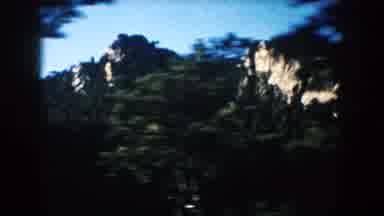 South Dakota (1953): Recording The Trees And The Nature From Inside The Car