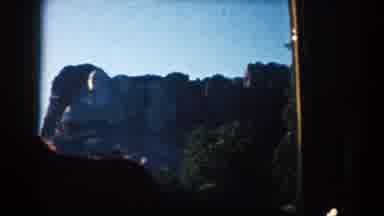 South Dakota (1953): Mount Rushmore Seen By A Moving Vehicle On A Beautiful Sunny