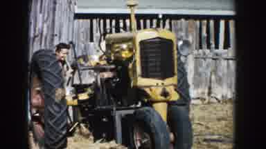 South Dakota (1953): Happy Enthusiastic Couple Caring For Their Cattle