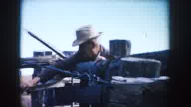 South Dakota (1953): A Farmer Opens The Gate For His Herds To Flock Out Into The