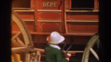Knotts Berry Farm California (1961): Boy With A Love Apple In Hands Approaches An