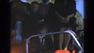 Knotts Berry Farm California (1961): Vintage Footage Of Various People Getting