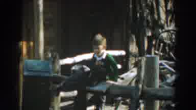 Knotts Berry Farm California (1961): Kid Seems To Do Something Weird Or Only Jump