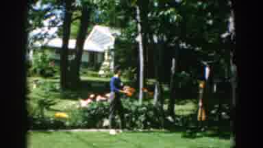 Greece (1962): A Young Boy Runs Around His House In The Summer While His Family