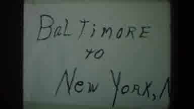 New York City (1960): Baltimore To New York City Flight Schedule