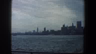 New York City (1960): Footage Of The Waves Of The Ocean And A Big City In The