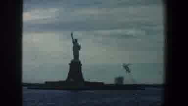 New York City (1960): Beautiful Touristic Images Of The Statue Of Liberty In Sunny
