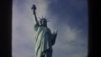 New York City (1960): A Short Video Of The View Below The Statue Of Liberty With