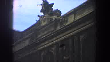New York City (1960): Old Footage Of Big Historical Building In The Center Of A