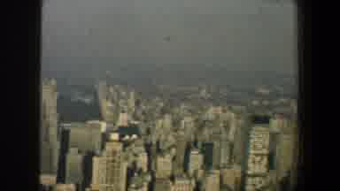 New York City (1960): Skyscraper Overlook Smaller City Buildings In Manhattan Or