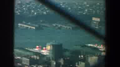 New York City (1960): View From Inside Chain Link Fence Atop Observation Tower