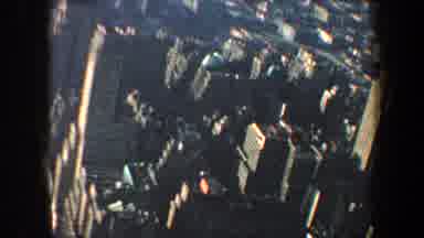 New York City (1960): Panorama City Skyline View Buildings Skyscraper River