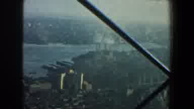New York City (1960): Footage Of The City From The Top Of A Building Showing