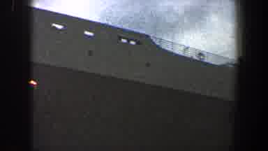 New York City (1960): Ship Stopped Waiting For Crew To Board And Continue On To