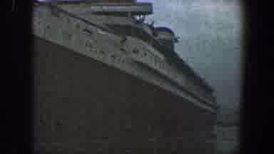 New York City (1960): Largest Passenger Ship Arrives in NYC Port