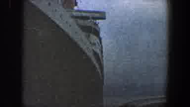 New York City (1960): The View From Both Beside A Gigantic Ship And Then From