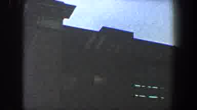 New York City (1960): Not Very Well Defined Images Of A Building Or Stadium On A