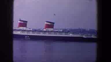 New York City (1960): Stationary Ships And Latches By The River Banks Close To