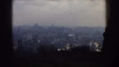 Rome Italy (1959): Panorama Of A Large City Seen From The Surrounding Hills