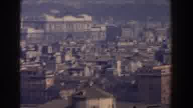 Rome Italy (1959): There Are Lots Of Tall Buildings In This Crowded City