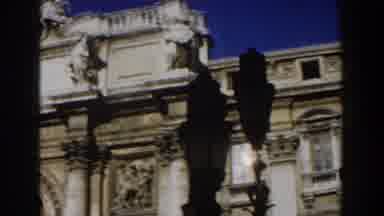 Rome Italy (1959): Just Another Artistic And Historic Building in Rome