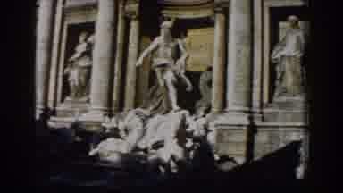 Rome Italy (1959): A Collection Of Artwork At A Museum Viewed By People