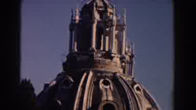 Rome Italy (1959): A Beautiful Monument And A Building With Classical And Timeless