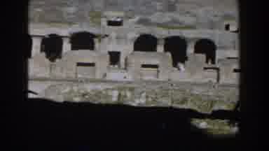 Rome Italy (1959): An Old Building Built Of Bricks And Mortar Is Being Viewed From
