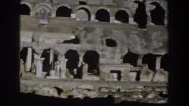 Rome Italy (1959): View From Inside Roman Colosseum Structure Weathered By