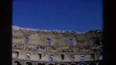 Rome Italy (1959): Inside The Colosseum in Italy