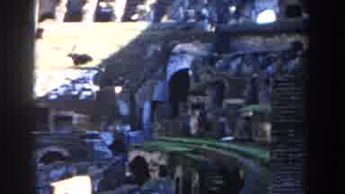 Rome Italy (1959): Big Run Down Colloquium At Midday Is A Beautiful Site