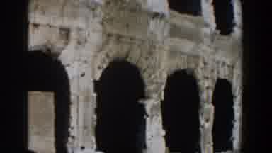 Rome Italy (1959): One Side Of The Colosseum Featured