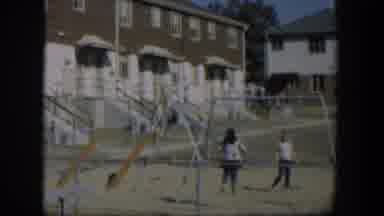Nevada (1954): Three Kids Are Playing In The Playground And One Of Them Is On The