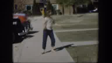 Nevada (1954): A Lone Girl Dancing All By Herself Outside The Yard