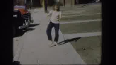 Nevada (1954): Girls Tap Dancing At The Front Yard of Her House
