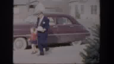 Nevada (1954): Grandfather Walking With His Beautiful Granddaughter Going To Your