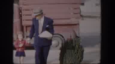 Nevada (1954): Smartly Dressed Man And Little Girl Enjoying An Outing And Time At