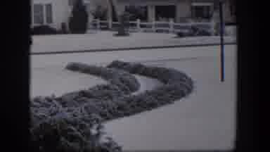 Nevada (1954): Snow-Covered Road And Street