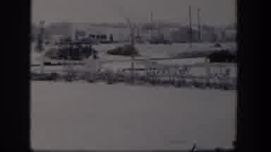 Nevada (1954): A Land Covered With Snow Viewed From A Distance Nearby