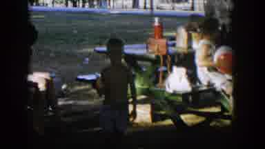 Nevada (1954): Campers Taking Advantage Of Reduced Fees To Access California Parks
