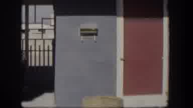 Nevada (1954): A Basic Rented Room With An Old School Car Parked On The Garage
