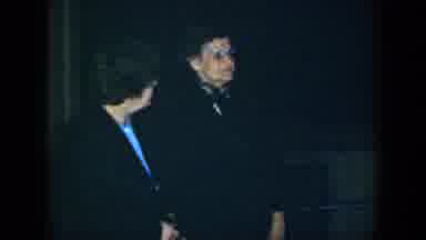 Houston Texas (1952): Two Old White Woman In Black Coat In A Ceremonial Way