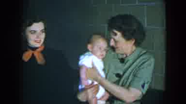 Houston Texas (1952): Mother Talks With Her Newborn Baby