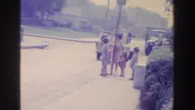Ireland (1961): Women And Children Gather Beside The Streets Waiting For Lift
